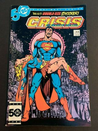 Crisis On Infinite Earths 7 1985 Key Death Of Girl & Flash Dc Comics