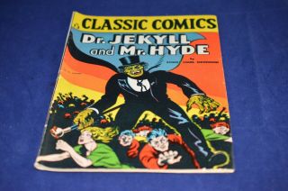 Classic Comics 13 " Dr Jekyll And Mr Hyde " (fn, )