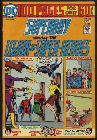 Superboy 205 Vf 100 Pages