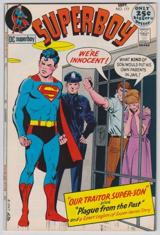 L2725: Superboy 177,  Vol 1,  Vf - Nm