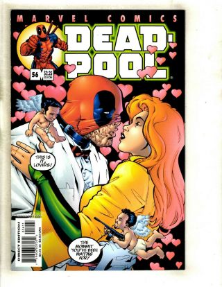 Deadpool 56 Nm - Marvel Comic Book X - Men X - Force Wolverine Cable Domino Ek8
