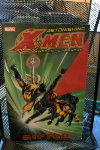 Astonishing X - Men Volume 1 2 3 4 Marvel Tpb Set Gifted Dangerous Torn Whedon