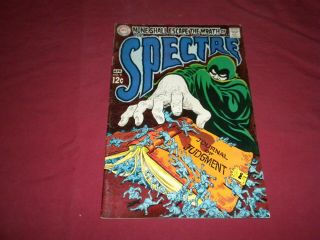 Spectre 9 Dc 1969 Silver Age 4.  0/4.  5 Comic See My Store Wow