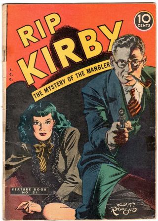 Rip Kirby Feature Book 51 1948 David Mckay Alex Raymond Art Golden Age Comic