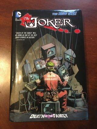 The Joker: Death Of The Family Hc/hardcover Batman Dc 52 Snyder/capullo 2013