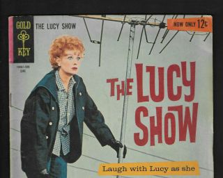 Gold Key The Lucy Show 1 June 1963 TV Show Lucille Ball & Dezi Arnes I LOVE VG, 3