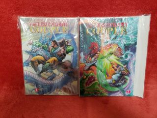 The Legendary Couple Vol1 & Vol 7 Manga By Cha,  Louis