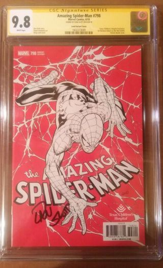 Marvel Comics Spider - Man 798 Cgc Ss 9.  8 Venom 1st Red Goblin Key Issue