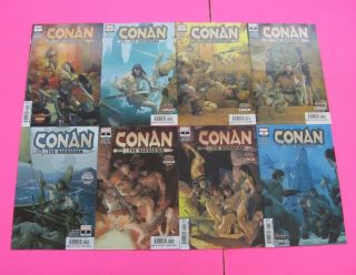 Conan The Barbarian 1,  2,  3,  4,  5,  6,  7,  8 Comic Marvel 2019 Jason Aaron 1st Prints