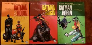 Batman & Robin Deluxe Edition Hc Vol 1 - 3 Grant Morrison