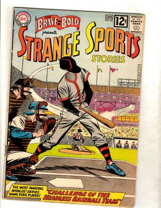 Brave & The Bold 45 Fn - Dc Silver Age Comic Book Strange Sports Stories Jl15