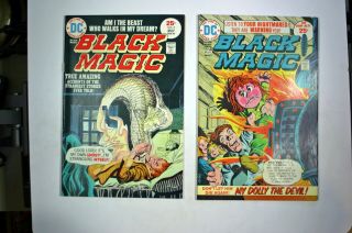 Black Magic 1 - 9 Complete Run Joe Simon & Jack Kirby 1973 - 75 Dc Comics