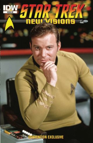 Star Trek Visions 1 Fan Expo Convention Exclusive William Shatner Variant Nm