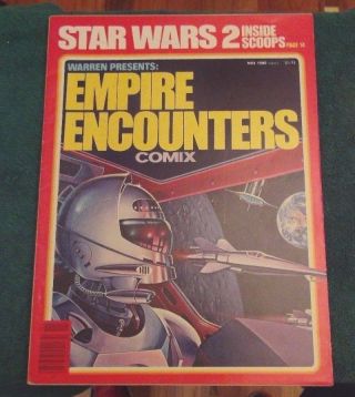 Empire Encounters Comix Warren Presents 9 Nov,  1980 Fine To Very Fine Cond.