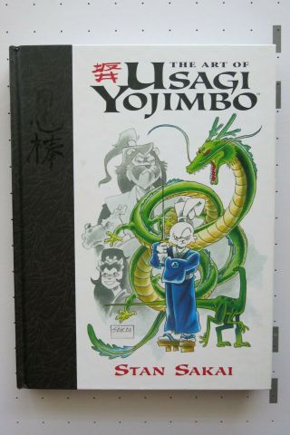 The Art Of Usagi Yojimbo Hc Stan Sakai Dark Horse Comics 1st 2004 Very Rare Oop