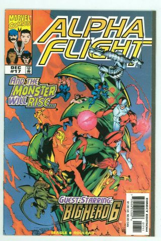 Alpha Flight 17 1st App Big Hero 6 Marvel 1998 Nm - Combined Available