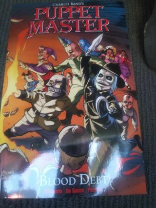 Puppet Master Tpb Vol 4 Blood Debt Reps 12 - 15 Action Lab