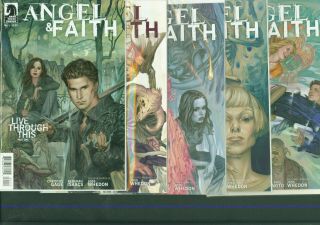 Angel & Faith 1 - 25 Season 9 Complete Set Run Nm Dark Horse Comics Buffy Cbx4a