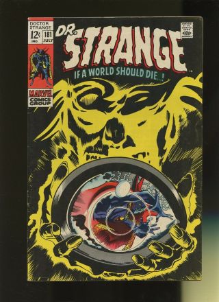 Doctor Strange 181 Fn,  6.  5 1 Book Marvel Nightmare 1969 Vol.  1 Eternity