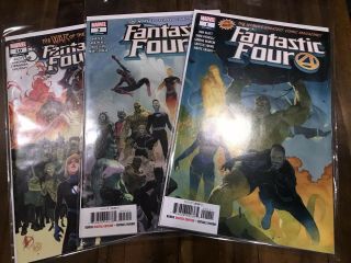 Marvel Comics Fantastic Four 1 2 3 4 5 6 7 8 9 10 Dan Slott full run 10 issues 2