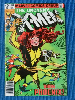 Uncanny X - Men 135 - (nm -) - Defeated By Dark Phoenix,  Wolverine,  Cyclops,  Storm