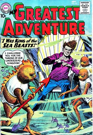 My Greatest Adventure 47 - Huge Dc Silver Age - 1960 -
