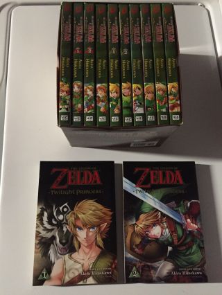 Legend Of Zelda Box Set Gn Tpb Manga Comics Viz Media,  Twilight Princess 1 & 2