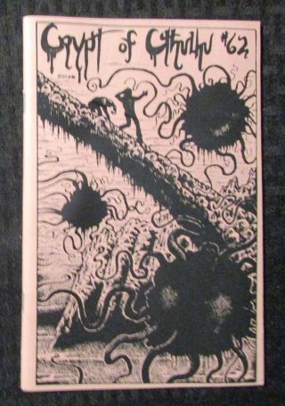 1989 Crypt Of Cthulhu Fanzine 62 Fvf 7.  0 H.  P.  Lovecraft / Robert Loundes