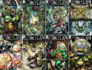 Teenage Mutant Ninja Turtles Universe (8) Comic Run 1 2 3 4 5 6 7 8 Tmnt Set 1st