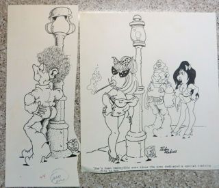 2 For 1 Ted Robins Sex To Sexty Cartoon Art