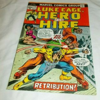 Luke Cage Hero For Hire 14 Stan Lee Signed 1973 Iron Fist Power Man