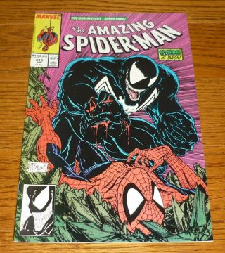 The Spider - Man 316,  Venom,  Marvel Comics,  1989 Todd Mcfarlane Art