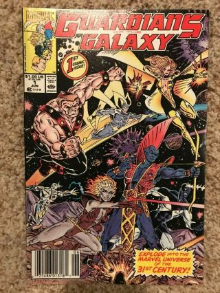 Guardians Of The Galaxy 1 1990 Marvel Comics First Issue Very Fine,