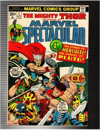(c1) Marvel Spectacular 1 Fnvf Featuring The Mighty Thor