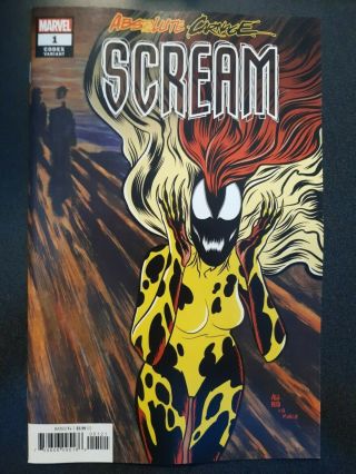 Absolute Carnage Scream 1 1:25 Allred Codex Variant Marvel Comic Book Nm