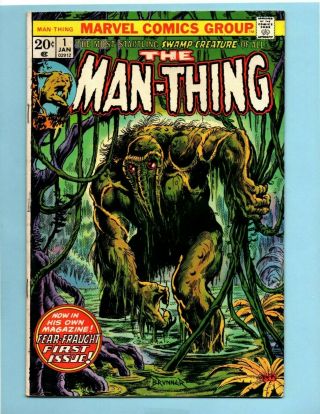 Marvel Comics Man - Thing | Issue 1 Key | 1974 1st Series High Res Scans