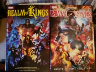 War Of Kings And Realm Of Kings Softcover.