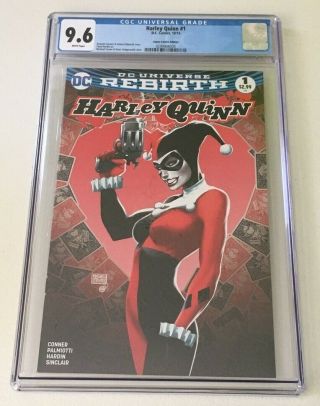 Harley Quinn 1 Aspen Michael Turner Variant Cgc 9.  6 Dc Comics Rebirth