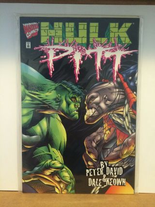Hulk Pitt 1 Marvel/image Nm/nm,  Peter David & Dale Keown 1997 Unread