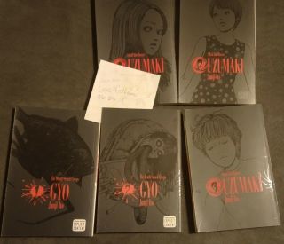 Junji Ito Gyo And Uzumaki Manga