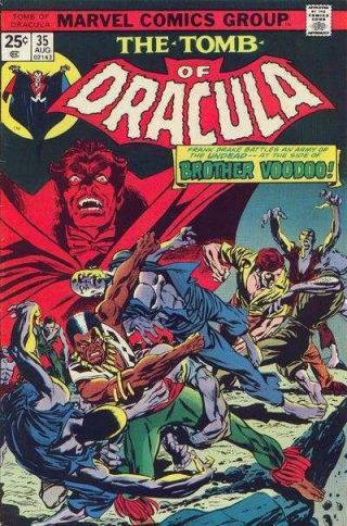 Tomb Of Dracula (1972 Series) 35 In Very Fine, .  Marvel Comics [ T5]
