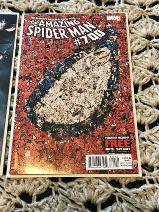 Spider - man 700 and 699.  1 NM - Set Morbius Doc Ock Superior Spider - Man 3