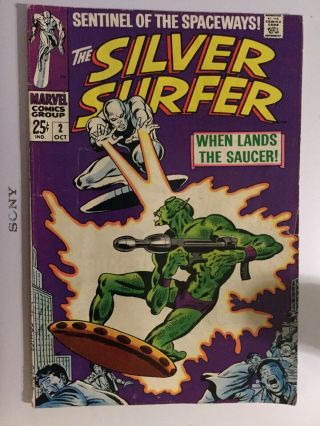 The Silver Surfer 2 (oct 1968,  Marvel)