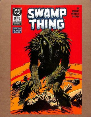 The Saga Of Swamp Thing 63 - Near 9.  8 Nm - Dc Shop Our Comics