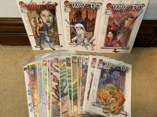 Way Of The Rat 1 - 24 Complete Series Crossgen Comics 1 - 24 Chuck Dixon