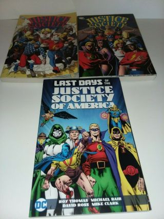 Justice Society Volume 1 And 2 Last Days Of The Justice Society Of America Dc