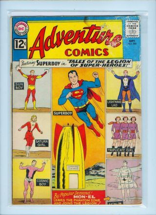 Superboy Adventure Comics September No.  300 Comic Book - Dc Comics