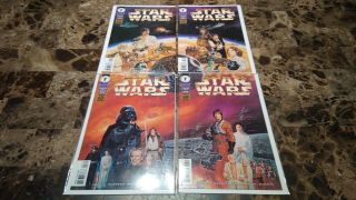 Star Wars A Hope 1 - 4 2 3 Nm To Vf/nm 9.  4 9.  0 Complete Series 1997