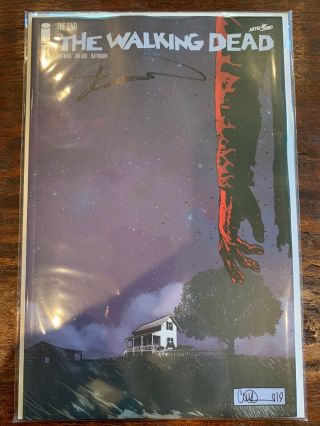 The Walking Dead 193 Sdcc Image Exclusive Signed By Robert Kirkman Nm Never Read