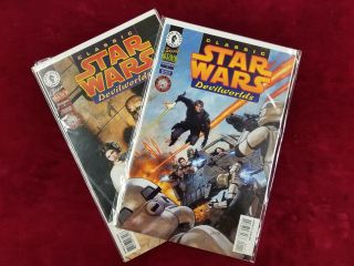Dark Horse Classic Star Wars Devilworlds Comics Full Set 1 - 2